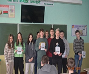 Профориентационное мероприятие с выпускниками средней школы №1 г. Микашевичи