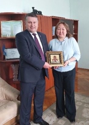 Делегация Калмыцкого государственного университета посетила БГАТУ
