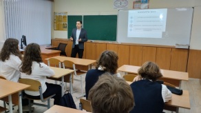 Профориентация с ГУО "Гимназия № 30 г. Минска имени Героя Советского Союза Б.С.Окрестина"