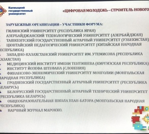 Международный молодежный форум 16.12.2020