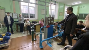 Профориентация с учениками Смолевичского района