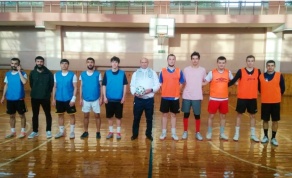 Товарищеский матч по мини-футболу