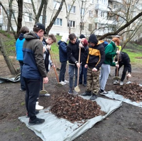 Месячник по благоустройству и озеленению территории