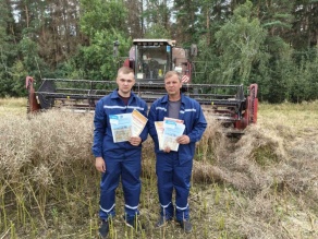 Молодежь БГАТУ за урожай! Погребицкий Роман, студент агромеханического факультета