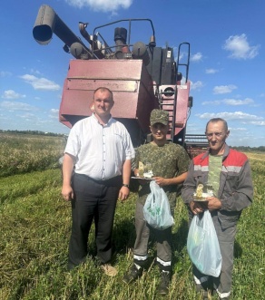 МОЛОДЕЖЬ БГАТУ ЗА УРОЖАЙ! Поливко Владислав, студент агромеханического факультета