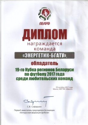 Энергетик - БГАТУ