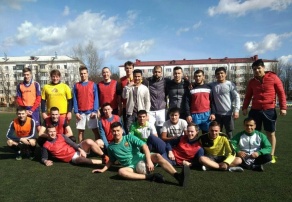 Товарищеский матч по футболу