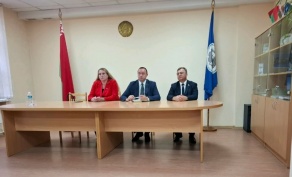 Встреча Управляющего делами администрации Первомайского района г. Минска Кристина Садовская  со студентами БГАТУ