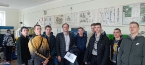 Профориентационная экскурсия для гостей из Слуцка