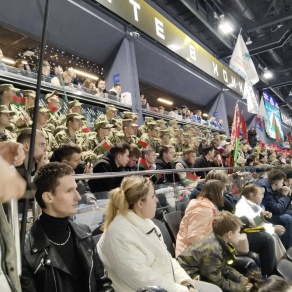 хоккейный матч с участием команд Президента Республики Беларусь