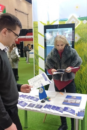Проведение профориентации каф. АСУП на выставке