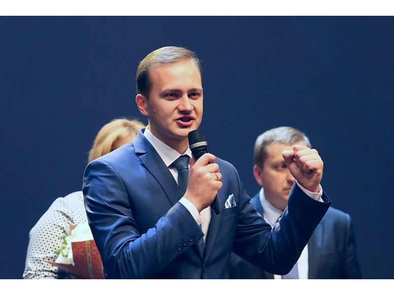 Дмитрий Воронюк Первый секретарь Центрального комитета ОО "Белорусский республиканский союз молодежи"  