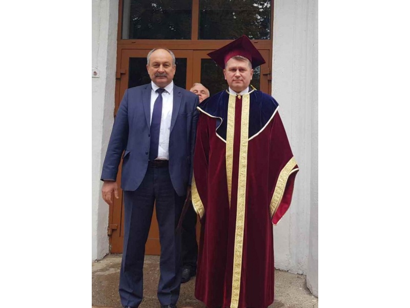 Заместитель Министра сельского хозяйства и продовольствия Республики Беларусь Гракун В.В. и ректор БГАТУ Романюк Н.Н.