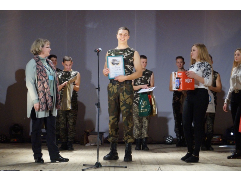 Награждение "Мистера БГАТУ"