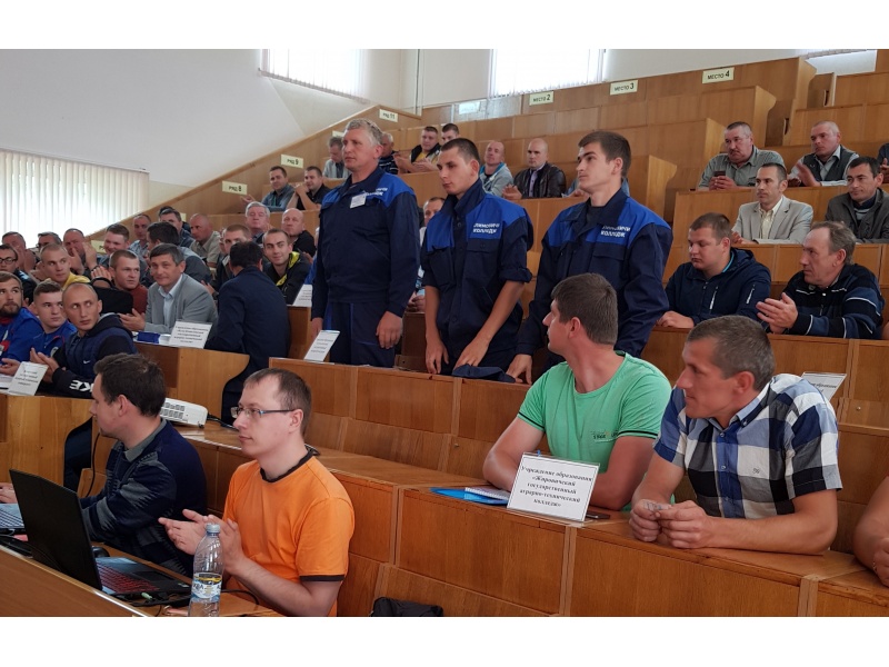 Команда Климовичского ГАТК