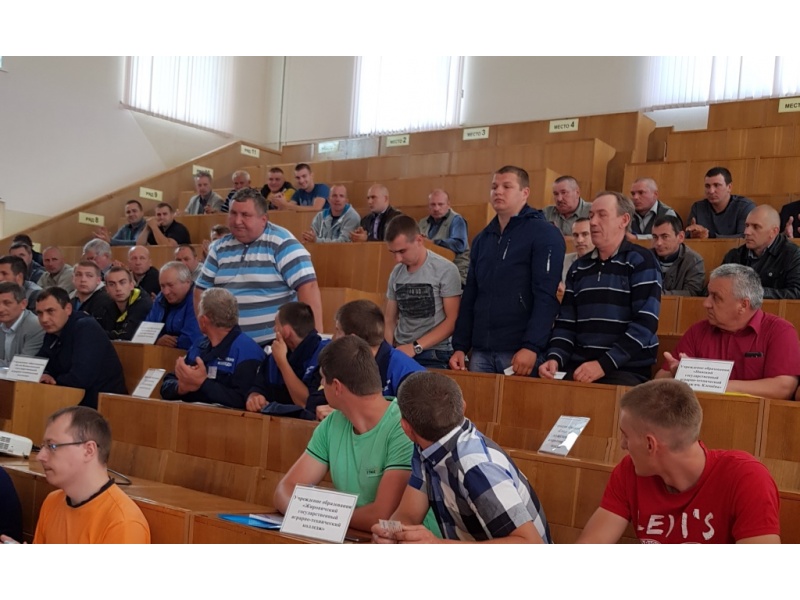 Команда Марьиногорского ГАТК