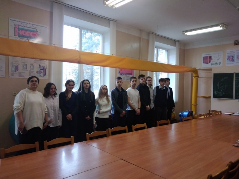 "День открытых дверей" для учащихся средних школ 142 и 144 г. Минска. 