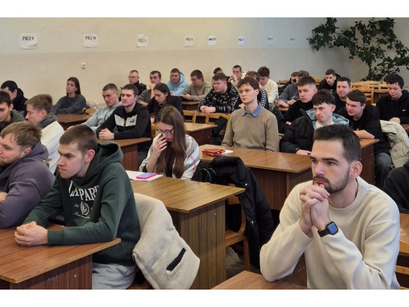 Встреча студентов-выпускников с председателем СПК «Гожа» 