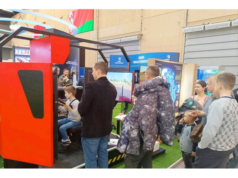 Участие БГАТУ в работе выставки "Моя Беларусь"