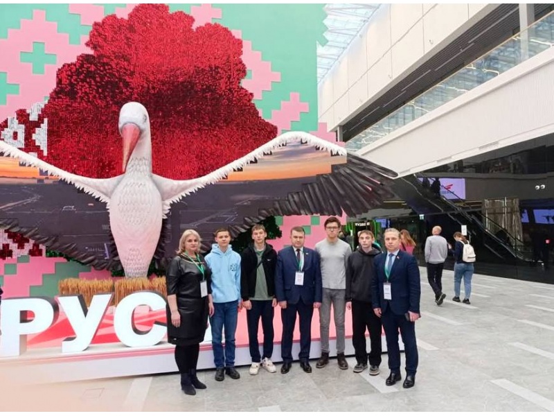 Участие БГАТУ в работе выставки "Моя Беларусь"