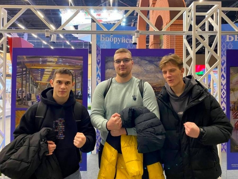 Участие БГАТУ в работе выставки "Моя Беларусь"