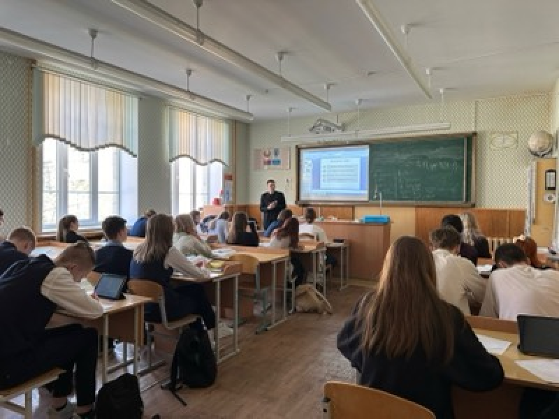 Профориентация в СШ №21 г. Минска