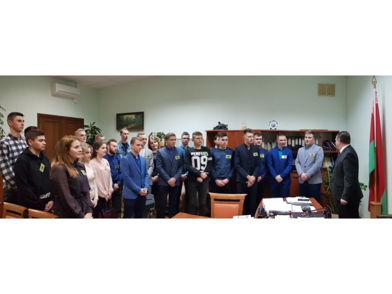 Инструктаж команды дублеров проводит 1-й проректор БГАТУ Романюк Н.Н.