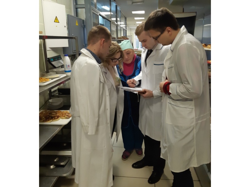 Мониторинг качества питания в студенческой столовой студактивом БГАТУ