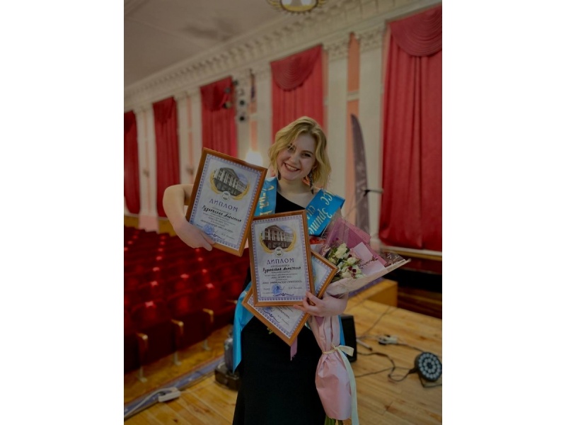 Вторая Вице-Мисс Рудковская Анастасия