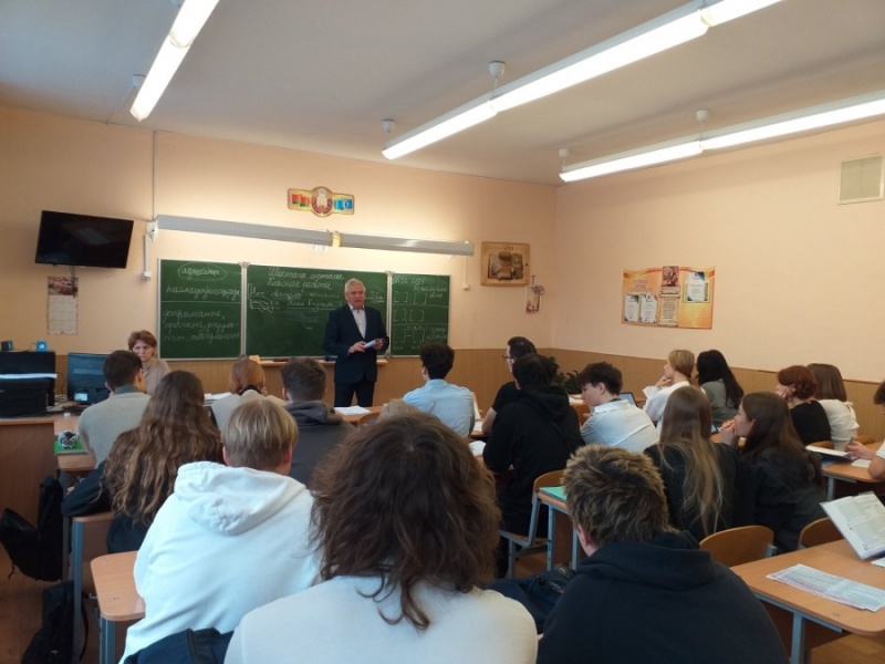 Профориентация в СШ 172 и 27 г. Минска