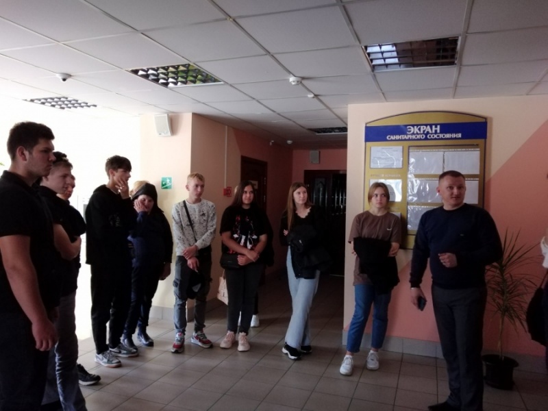 Профориентация школьников Велутской средней школы