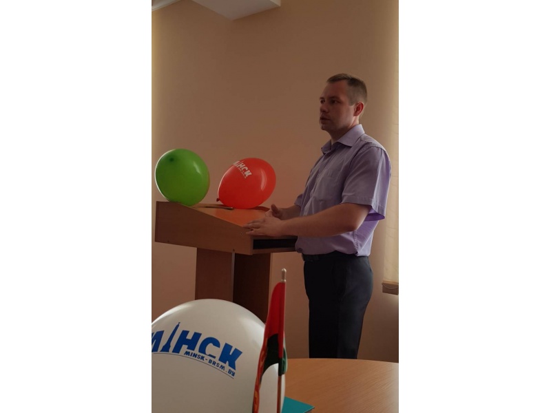 Титовец Дмитрий, командир минского городского штаба МООП ОО "БРСМ""  