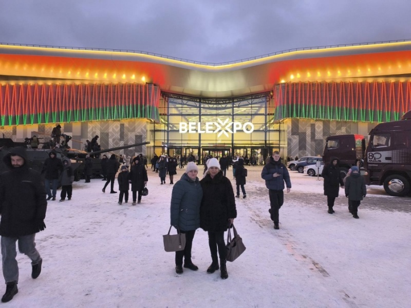 Посещение  выставки достижений Беларуси 