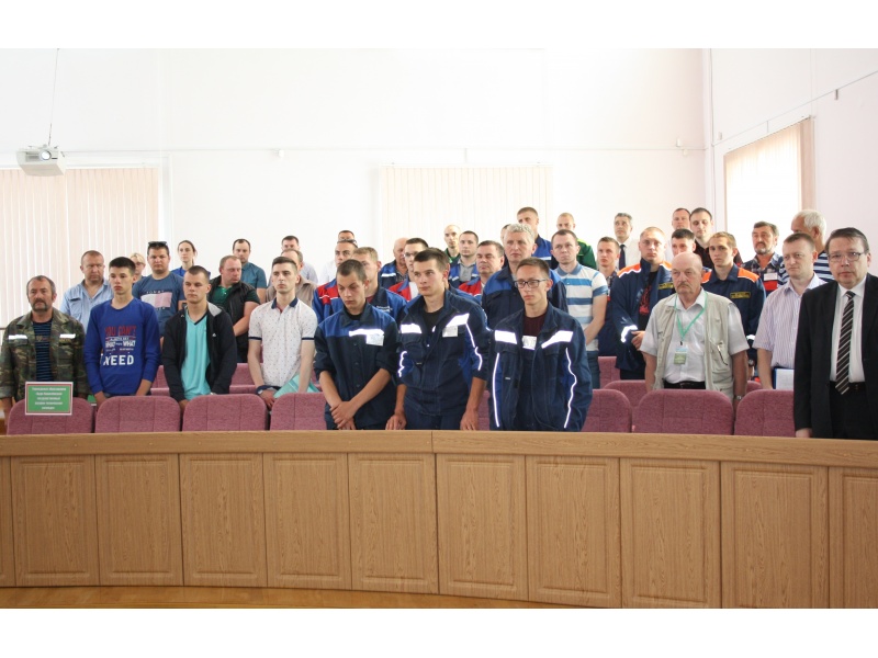 Звучит Гимн Республики Беларусь