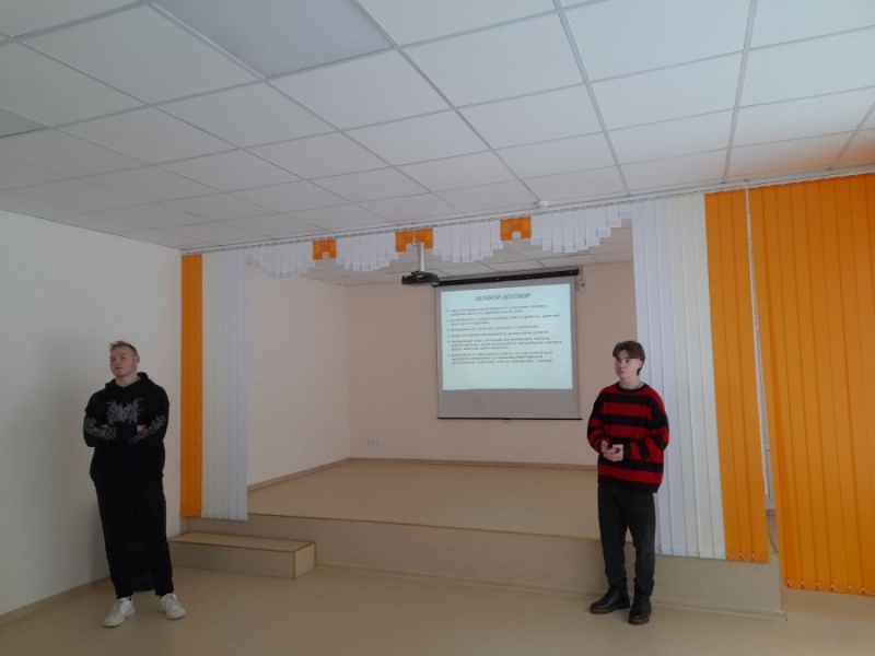 Студенты АМФ проводят профориентацию в школах г.п. Плещеницы
