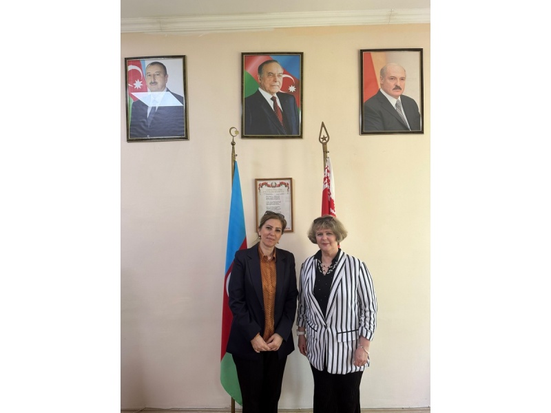 Посещение Бакинского славянского университета