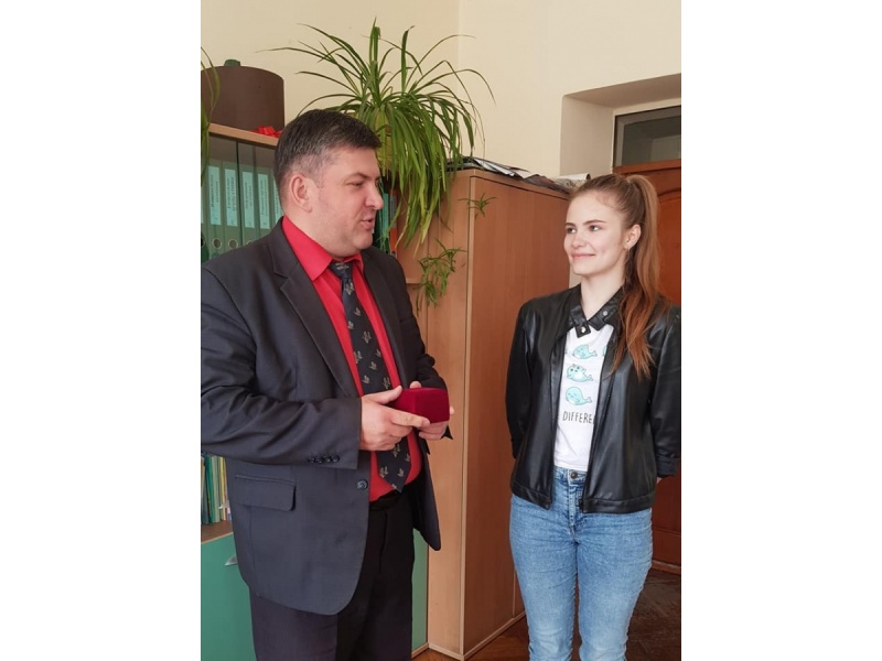 Дубновицкий Ю.С., председатель профкома студентов, Мельникова А., ФПУ