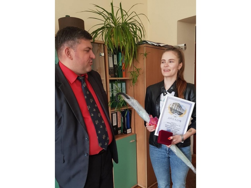 Дубновицкий Ю.С., председатель профкома студентов, Мельникова А., ФПУ