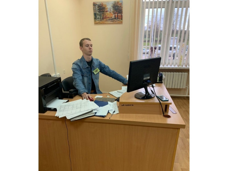 Дублер заведующего общежитием №1 Смольский Владислав